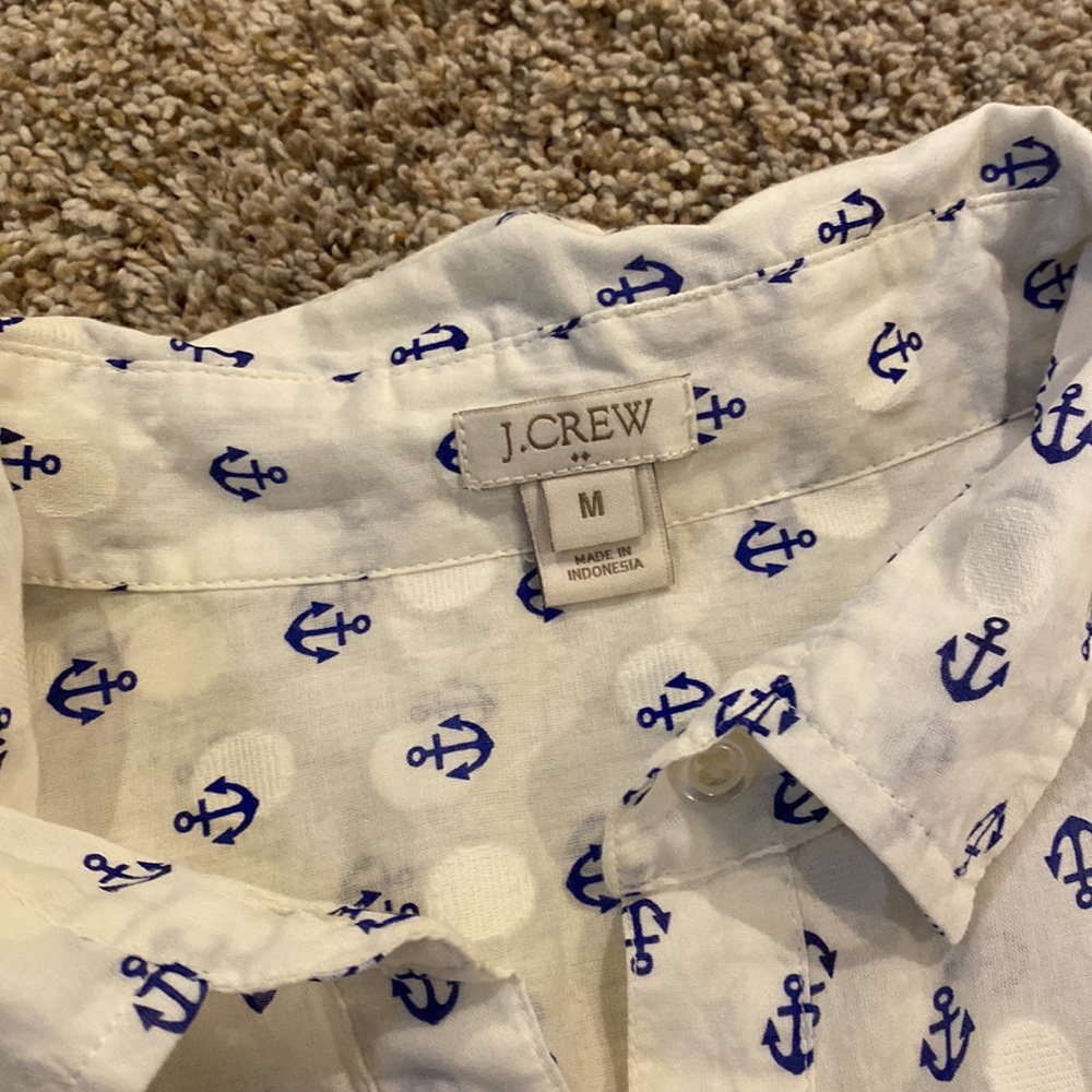 Anchor Button Up - Picture 4 of 4